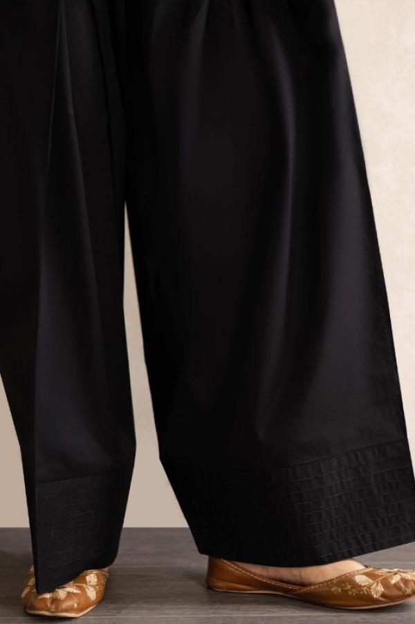 Black Single Farshi Shalwar
