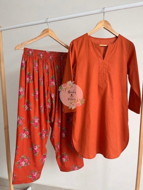 Floral(Orange)